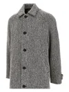 Les Deux Michael Single-breasted Coat In Gray