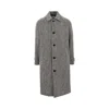 Les Deux Michael Single-breasted Coat In Gray