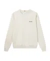 Les Deux Micro-label Round-neck Sweatshirt In White