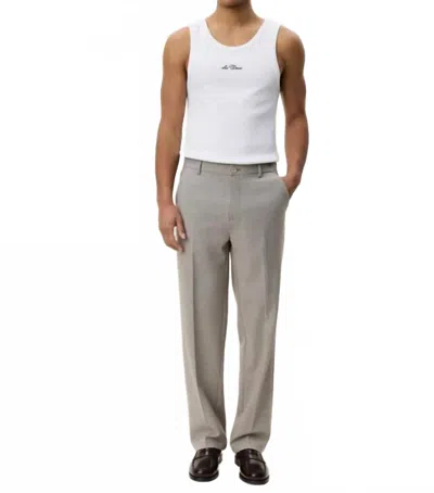 Les Deux Mini Check Pants In Bungee Crown Brown In Gray