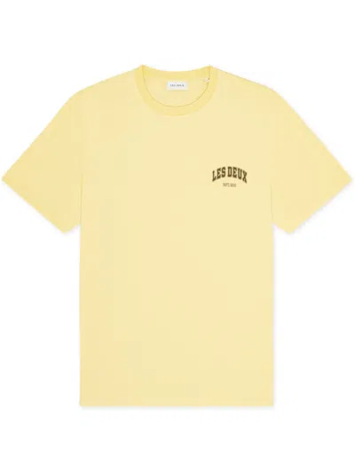 Les Deux Mini Organic Cotton T-shirt For Men In Nude