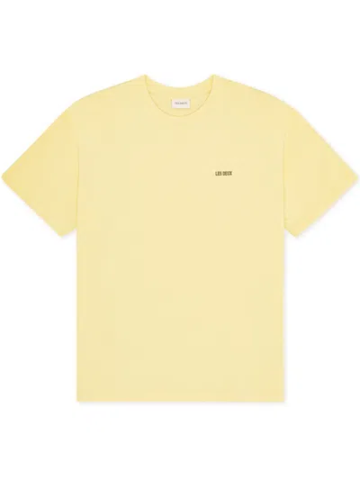 Les Deux Mini T-shirt For Men In Yellow