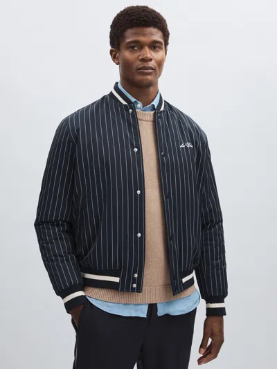 LES DEUX LES DEUX NAVY STRIPE LES DEUX TECHNICAL JACKET