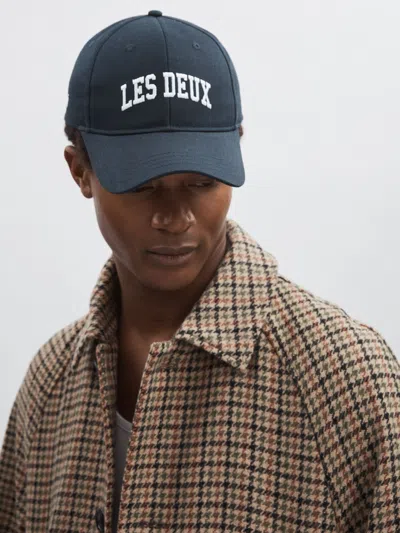 Les Deux Navy/white Ii Baseball Cap In Blue