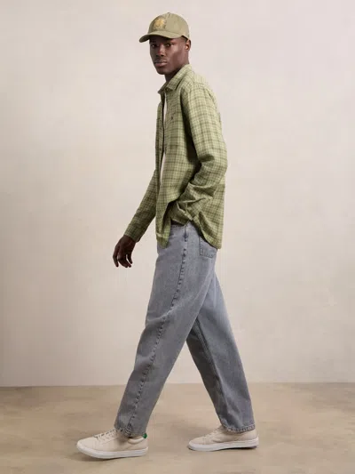 Les Deux Olive Night Shirt In Green