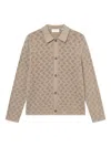 Les Deux Openwork Shirt In Neutral