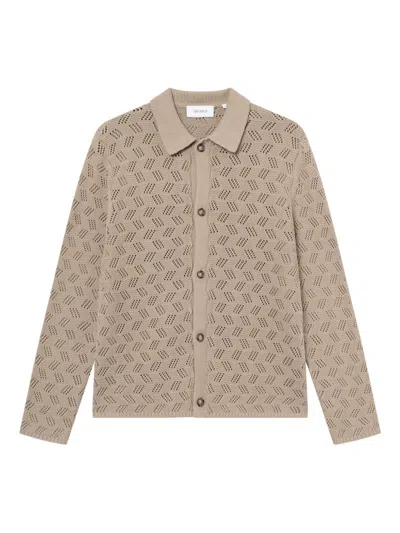 Les Deux Openwork Shirt In Neutral