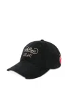 Les Deux Orchard Dad Cap In Black