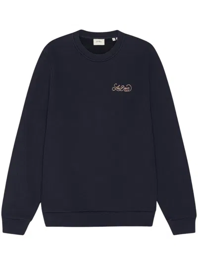 Les Deux Long-sleeve Sweatshirt In Blue