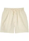 Les Deux Otto Linen-blend Shorts