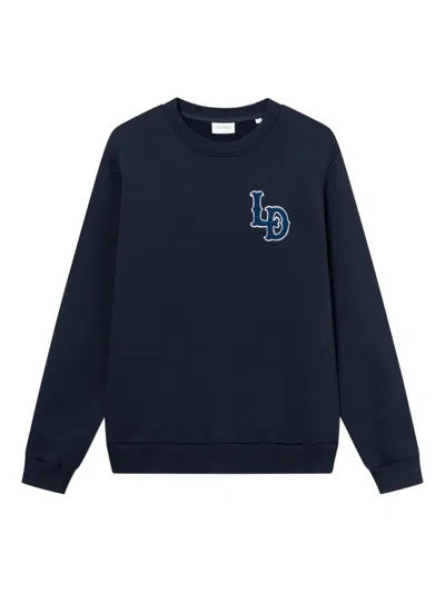 Les Deux Patch Brady Knitwear In Blue