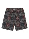 Les Deux Patchwork-embroidered Shorts In Multi