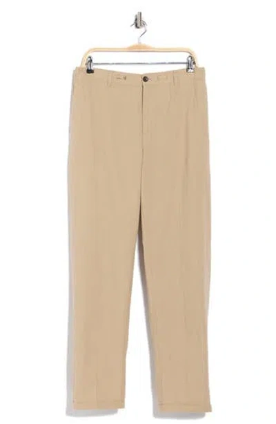 Les Deux Pino Cotton & Linen Pants In Neutral