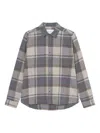 Les Deux Plaid Button-down Shirt In Brown