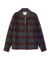 Les Deux Check-pattern Zip-up Jacket In Multi