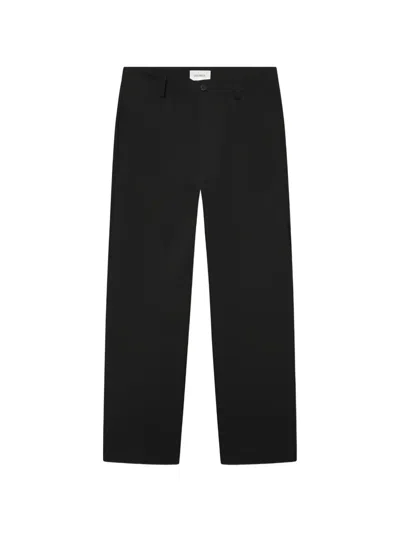 Les Deux Randall Pressed-crease Suit Trousers In Black