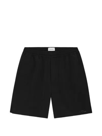 Les Deux Raphael Elastic-waist Shorts In Black