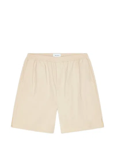 Les Deux Raphael Elasticated Shorts In Brown
