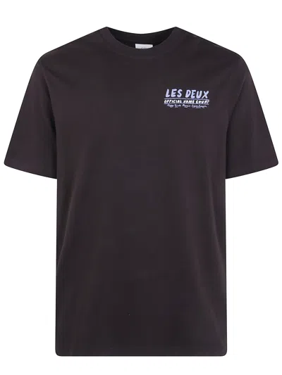 Les Deux Record T-shirt In Brown