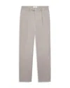 Les Deux Reece Pleated Pinstripe Suit Pants In Sand