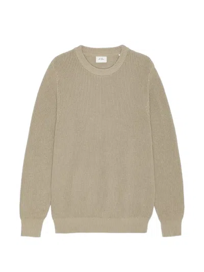 Les Deux Ribbed-knit Sweater In Brown