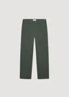 Les Deux Romeo Pleated Chino Pants In Green