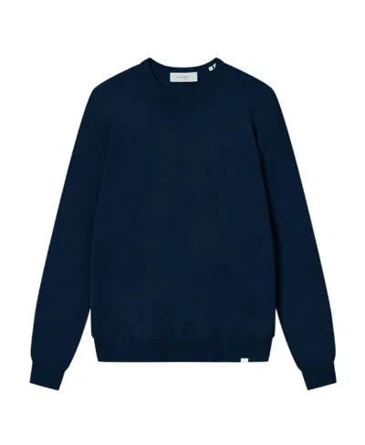 Les Deux Round Neck Long-sleeved Sweater In Black
