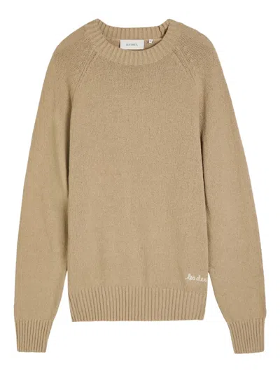 Les Deux Round-neck Sweater In Brown