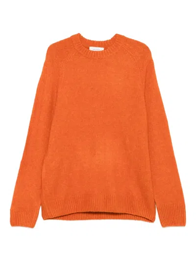 Les Deux Round-neck Sweater In Orange