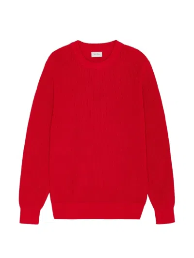 Les Deux Samba Ribbed-knit Sweater In Red
