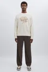 Les Deux Sand/ivory  Rose-jacquard Jumper