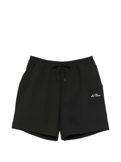 Les Deux Seersucker Swim Shorts In Multi