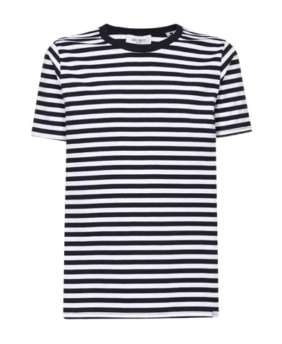 Les Deux Short-sleeved T-shirt With Round Neck In Black