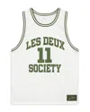 Les Deux Silas Mesh Tank Top Light Ivory In Ivory