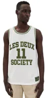 Les Deux Silas Mesh Tank Top Light Ivory In Light Ivory