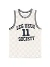 Les Deux Silas Mesh Tank Top In Multi