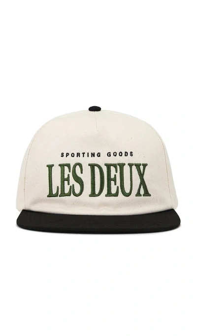 Les Deux Sporting Goods Cap In White