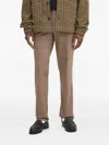 Les Deux Straight-leg Trousers In Brown