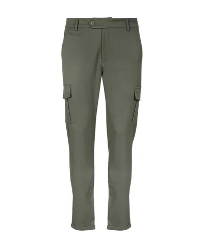 Les Deux Straight Suit Trousers In Green