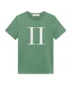 Les Deux T-shirt With Round Neck And Short Sleeves In Green