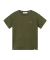 Les Deux T-shirt With Round Neck And Short Sleeves In Green