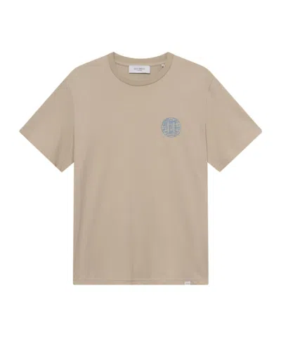 Les Deux T-shirt With Round Neck And Short Sleeves In Nude