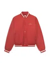 Les Deux Tech Varsity Jacket In Bossa Nova
