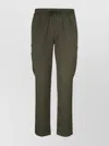 Les Deux Adjustable Drawstring Elastic Waistband Trousers