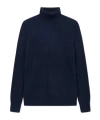 Les Deux Turtleneck Sweater In Black