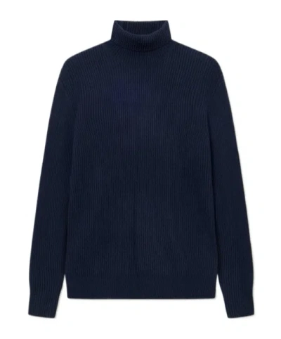 Les Deux Turtleneck Sweater In Black
