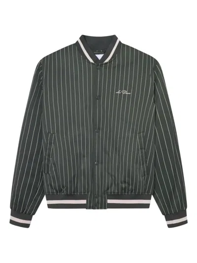 LES DEUX LES DEUX "VARSITY TECH PINSTRIPE" JACKET CLOTHING