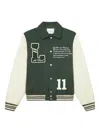 Les Deux Varsity Wool Jacket In Multi