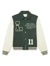 Les Deux Varsity Wool Jacket In Multi