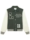 Les Deux Varsity Wool Jacket In Multi